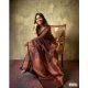 Generic Women's Silk Printed Saree With Unstitched Blouse 5.5Mtr (Coffee) Generic Women's Silk Printed Saree With Unstitched Blouse 5.5Mtr (Coffee)