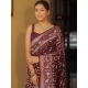 Generic Women's Silk Printed Saree With Unstitched Blouse 5.5Mtr (Maroon) Generic Women's Silk Printed Saree With Unstitched Blouse 5.5Mtr (Maroon)