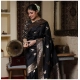 Generic Women's Silk Printed Saree With Unstitched Blouse 5.5Mtr (Black) Generic Women's Silk Printed Saree With Unstitched Blouse 5.5Mtr (Black)