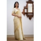 Generic Women's Silk Printed Saree With Unstitched Blouse 5.5Mtr (Cream) Generic Women's Silk Printed Saree With Unstitched Blouse 5.5Mtr (Cream)