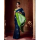 Generic Women's Silk Printed Saree With Unstitched Blouse 5.5Mtr (Navy Blue) Generic Women's Silk Printed Saree With Unstitched Blouse 5.5Mtr (Navy Blue)