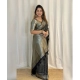 Generic Women's Silk Printed Saree With Unstitched Blouse 5.5Mtr (Black) Generic Women's Silk Printed Saree With Unstitched Blouse 5.5Mtr (Black)