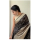 Generic Women's Silk Printed Saree With Unstitched Blouse 5.5Mtr (Black) Generic Women's Silk Printed Saree With Unstitched Blouse 5.5Mtr (Black)