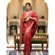 Generic Women's Silk Printed Saree With Unstitched Blouse 5.5Mtr (Red) Generic Women's Silk Printed Saree With Unstitched Blouse 5.5Mtr (Red)