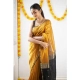 Generic Women's Cotton Printed Saree With Unstitched Blouse 5.5Mtr (Yellow) Generic Women's Cotton Printed Saree With Unstitched Blouse 5.5Mtr (Yellow)