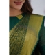 Generic Women's Silk Printed Saree With Unstitched Blouse 5.5Mtr (Green) Generic Women's Silk Printed Saree With Unstitched Blouse 5.5Mtr (Green)
