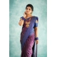 Generic Women's Silk Printed Saree With Unstitched Blouse 5.5Mtr (Purple) Generic Women's Silk Printed Saree With Unstitched Blouse 5.5Mtr (Purple)