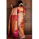Generic Women's Silk Printed Saree With Unstitched Blouse 5.5Mtr (Cream) Generic Women's Silk Printed Saree With Unstitched Blouse 5.5Mtr (Cream)