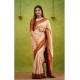Generic Women's Silk Printed Saree With Unstitched Blouse 5.5Mtr (Cream) Generic Women's Silk Printed Saree With Unstitched Blouse 5.5Mtr (Cream)