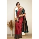 Generic Women's Silk Printed Saree With Unstitched Blouse 5.5Mtr (Red) Generic Women's Silk Printed Saree With Unstitched Blouse 5.5Mtr (Red)