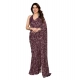 Generic Women's Zalar Lace Georgette Printed Ready-to-Wear Saree With Unstitched Blouse 5.5 Mtr (Wine) Generic Women's Zalar Lace Georgette Printed Ready-to-Wear Saree With Unstitched Blouse 5.5 Mtr (Wine)