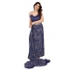 Generic Women's Zalar Lace Georgette Printed Ready-to-Wear Saree With Unstitched Blouse 5.5 Mtr (Blue) Generic Women's Zalar Lace Georgette Printed Ready-to-Wear Saree With Unstitched Blouse 5.5 Mtr (Blue)