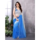 Generic Women's Small Lace Georgette Solid Ready-to-Wear Saree With Unstitched Blouse 5.5 Mtr (Grey-Blue) Generic Women's Small Lace Georgette Solid Ready-to-Wear Saree With Unstitched Blouse 5.5 Mtr (Grey-Blue)