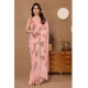 Generic Women's Small Lace Georgette Printed Ready-to-Wear Saree With Unstitched Blouse 5.5 Mtr (Peach) Generic Women's Small Lace Georgette Printed Ready-to-Wear Saree With Unstitched Blouse 5.5 Mtr (Peach)