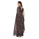 Generic Women's Zalar Lace Georgette Printed Ready-to-Wear Saree With Unstitched Blouse 5.5 Mtr (Brown) Generic Women's Zalar Lace Georgette Printed Ready-to-Wear Saree With Unstitched Blouse 5.5 Mtr (Brown)