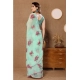 Generic Women's Small Lace Georgette Printed Ready-to-Wear Saree With Unstitched Blouse 5.5 Mtr (Turquoise) Generic Women's Small Lace Georgette Printed Ready-to-Wear Saree With Unstitched Blouse 5.5 Mtr (Turquoise)