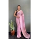 Generic Women's Chiffon Striped Ready to wear Saree With Unstitched Blouse 5.5 Mtr (Pink) Generic Women's Chiffon Striped Ready to wear Saree With Unstitched Blouse 5.5 Mtr (Pink)