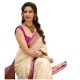 Generic Women's Silk Printed Saree With Unstitched Blouse 5.5Mtr (Off White-Pink) Generic Women's Silk Printed Saree With Unstitched Blouse 5.5Mtr (Off White-Pink)