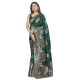 Generic Women's Silk Printed Saree With Unstitched Blouse 5.5Mtr (Green) Generic Women's Silk Printed Saree With Unstitched Blouse 5.5Mtr (Green)