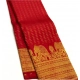 Generic Women's Silk Printed Saree With Unstitched Blouse 5.5Mtr (Red) Generic Women's Silk Printed Saree With Unstitched Blouse 5.5Mtr (Red)