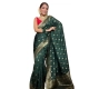 Generic Women's Silk Printed Saree With Unstitched Blouse 5.5Mtr (Green) Generic Women's Silk Printed Saree With Unstitched Blouse 5.5Mtr (Green)