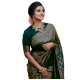Generic Women's Silk Printed Saree With Unstitched Blouse 5.5Mtr (Green) Generic Women's Silk Printed Saree With Unstitched Blouse 5.5Mtr (Green)