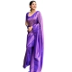 Generic Women's Silk Printed Saree With Unstitched Blouse 5.5Mtr (Blue) Generic Women's Silk Printed Saree With Unstitched Blouse 5.5Mtr (Blue)