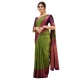 Generic Women's Silk Printed Saree With Unstitched Blouse 5.5Mtr (Green) Generic Women's Silk Printed Saree With Unstitched Blouse 5.5Mtr (Green)