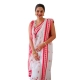 Generic Women's Cotton Printed Saree With Unstitched Blouse 5.5Mtr (White-Pink) Generic Women's Cotton Printed Saree With Unstitched Blouse 5.5Mtr (White-Pink)