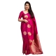 Generic Women's Silk Printed Saree With Unstitched Blouse 5.5Mtr (Pink) Generic Women's Silk Printed Saree With Unstitched Blouse 5.5Mtr (Pink)