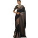 Generic Women's Silk Printed Saree With Unstitched Blouse 5.5Mtr (Black) Generic Women's Silk Printed Saree With Unstitched Blouse 5.5Mtr (Black)