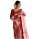 Generic Women's Silk Printed Saree With Unstitched Blouse 5.5Mtr (Pink) Generic Women's Silk Printed Saree With Unstitched Blouse 5.5Mtr (Pink)