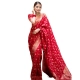 Generic Women's Silk Printed Saree With Unstitched Blouse 5.5Mtr (Red) Generic Women's Silk Printed Saree With Unstitched Blouse 5.5Mtr (Red)