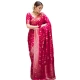 Generic Women's Silk Printed Saree With Unstitched Blouse 5.5Mtr (Rani Pink) Generic Women's Silk Printed Saree With Unstitched Blouse 5.5Mtr (Rani Pink)