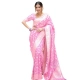 Generic Women's Silk Printed Saree With Unstitched Blouse 5.5Mtr (Pink) Generic Women's Silk Printed Saree With Unstitched Blouse 5.5Mtr (Pink)