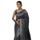 Generic Women's Silk Printed Saree With Unstitched Blouse 5.5Mtr (Navy Blue) Generic Women's Silk Printed Saree With Unstitched Blouse 5.5Mtr (Navy Blue)