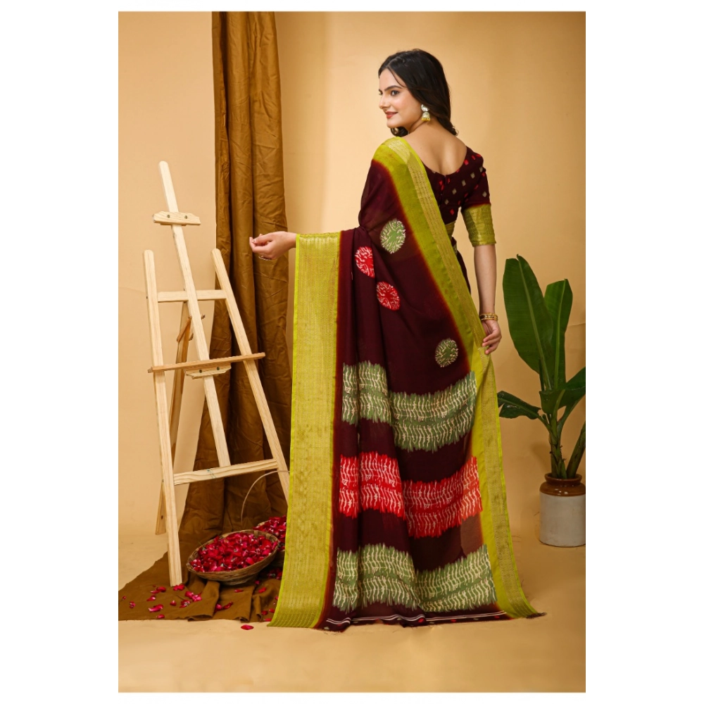 Generic Women's Soft Blooming Marshmallow Fabric Kalamkari Printed Saree With Unstitched Blouse 5.5Mtr (Maroon) Generic Women's Soft Blooming Marshmallow Fabric Kalamkari Printed Saree With Unstitched Blouse 5.5Mtr (Maroon)