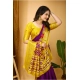 Generic Women's Soft Dola Cotton Kalamkari Printed Saree With Unstitched Blouse 5.5Mtr (Purple) Generic Women's Soft Dola Cotton Kalamkari Printed Saree With Unstitched Blouse 5.5Mtr (Purple)