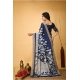 Generic Women's Soft Handloom Cotton Kalamkari Printed Saree With Unstitched Blouse 5.5Mtr (Blue) Generic Women's Soft Handloom Cotton Kalamkari Printed Saree With Unstitched Blouse 5.5Mtr (Blue)