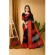 Generic Women's Soft Blooming Marshmallow Fabric Kalamkari Printed Saree With Unstitched Blouse 5.5Mtr (Black) Generic Women's Soft Blooming Marshmallow Fabric Kalamkari Printed Saree With Unstitched Blouse 5.5Mtr (Black)