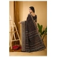 Generic Women's Soft Dola Cotton Kalamkari Printed Saree With Unstitched Blouse 5.5Mtr (Black) Generic Women's Soft Dola Cotton Kalamkari Printed Saree With Unstitched Blouse 5.5Mtr (Black)
