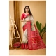 Generic Women's Soft Dola Cotton Kalamkari Printed Saree With Unstitched Blouse 5.5Mtr (White) Generic Women's Soft Dola Cotton Kalamkari Printed Saree With Unstitched Blouse 5.5Mtr (White)