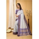 Generic Women's Soft Cotton Silk Printed Saree With Unstitched Blouse 5.5Mtr (Purple) Generic Women's Soft Cotton Silk Printed Saree With Unstitched Blouse 5.5Mtr (Purple)