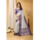 Generic Women's Soft Cotton Silk Printed Saree With Unstitched Blouse 5.5Mtr (Purple) Generic Women's Soft Cotton Silk Printed Saree With Unstitched Blouse 5.5Mtr (Purple)