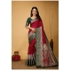 Generic Women's Soft Dola Cotton Kalamkari Printed Saree With Unstitched Blouse 5.5Mtr (Maroon) Generic Women's Soft Dola Cotton Kalamkari Printed Saree With Unstitched Blouse 5.5Mtr (Maroon)