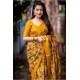 Generic Women's Soft Dola Cotton Kalamkari Printed Saree With Unstitched Blouse 5.5Mtr (Yellow) Generic Women's Soft Dola Cotton Kalamkari Printed Saree With Unstitched Blouse 5.5Mtr (Yellow)