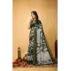 Generic Women's Soft Handloom Cotton Kalamkari Printed Saree With Unstitched Blouse 5.5Mtr (Green) Generic Women's Soft Handloom Cotton Kalamkari Printed Saree With Unstitched Blouse 5.5Mtr (Green)