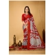 Generic Women's Soft Handloom Cotton Kalamkari Printed Saree With Unstitched Blouse 5.5Mtr (Red) Generic Women's Soft Handloom Cotton Kalamkari Printed Saree With Unstitched Blouse 5.5Mtr (Red)