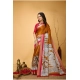 Generic Women's Soft Handloom Cotton Kalamkari Printed Saree With Unstitched Blouse 5.5Mtr (Mustard) Generic Women's Soft Handloom Cotton Kalamkari Printed Saree With Unstitched Blouse 5.5Mtr (Mustard)