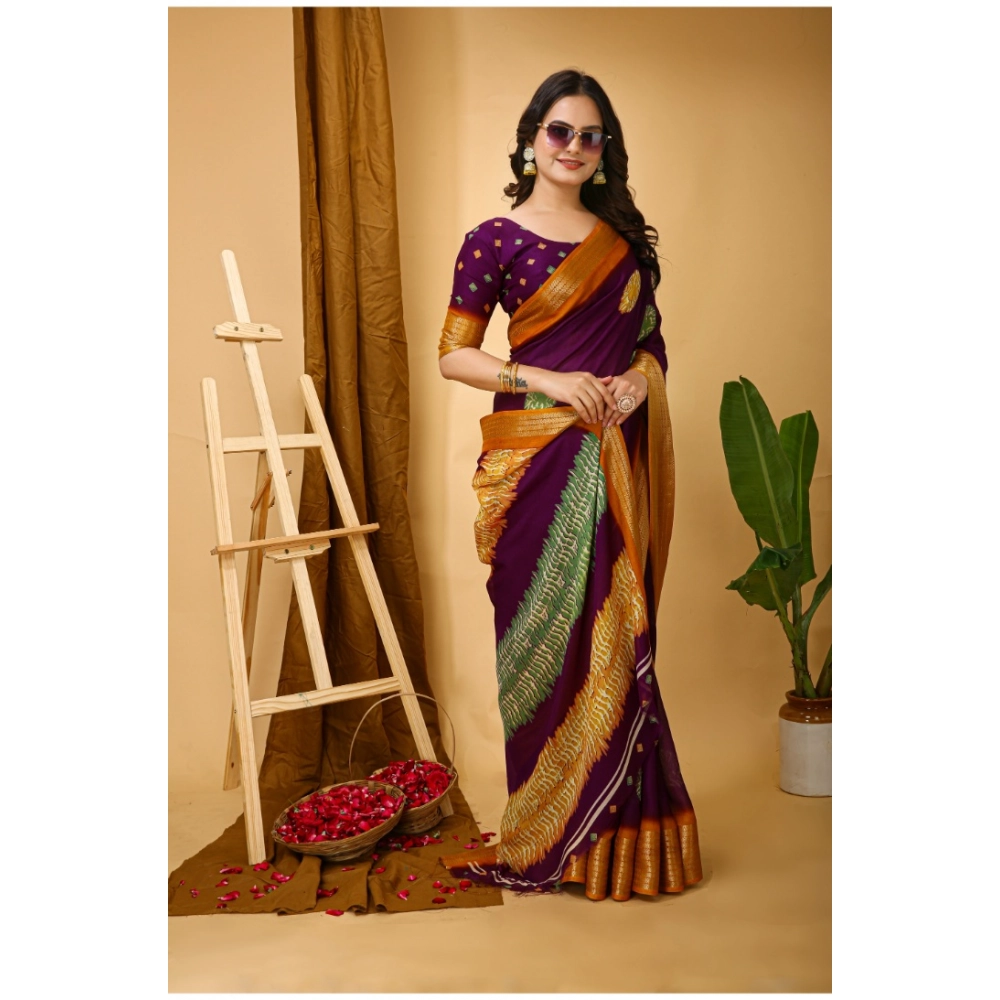 Generic Women's Soft Blooming Marshmallow Fabric Kalamkari Printed Saree With Unstitched Blouse 5.5Mtr (Wine) Generic Women's Soft Blooming Marshmallow Fabric Kalamkari Printed Saree With Unstitched Blouse 5.5Mtr (Wine)